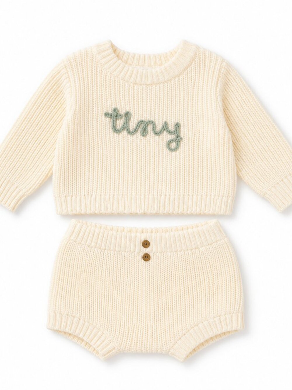 NWT Cloud Island 2 Piece Baby Boy Knitted Set 3-6 Months | Embroidered Tiny